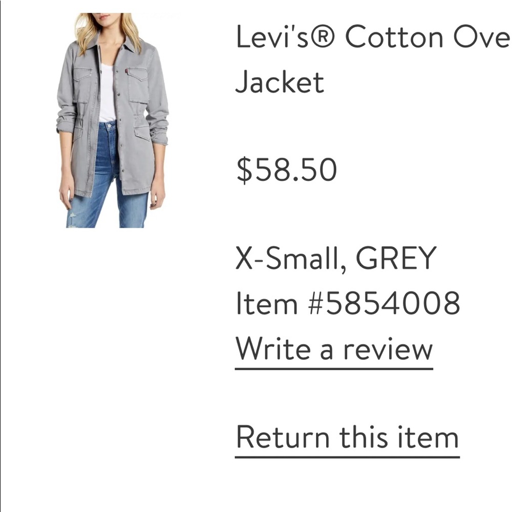 Levi’s military jacket